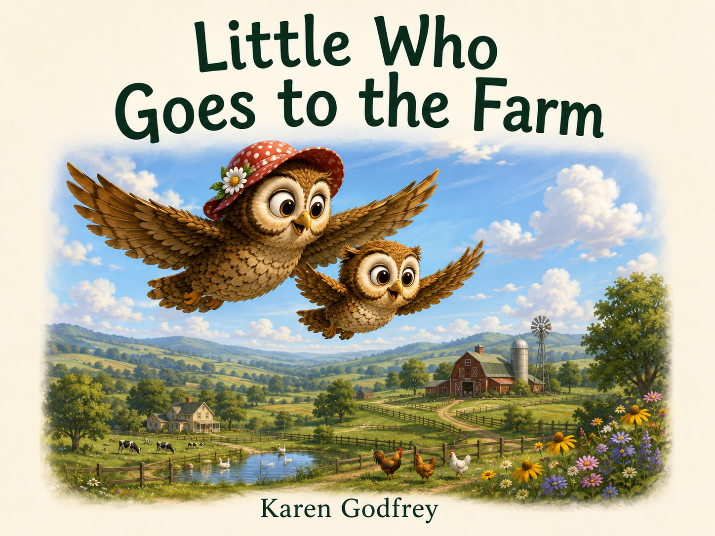 Little Who Goes to the Farm – book cover
