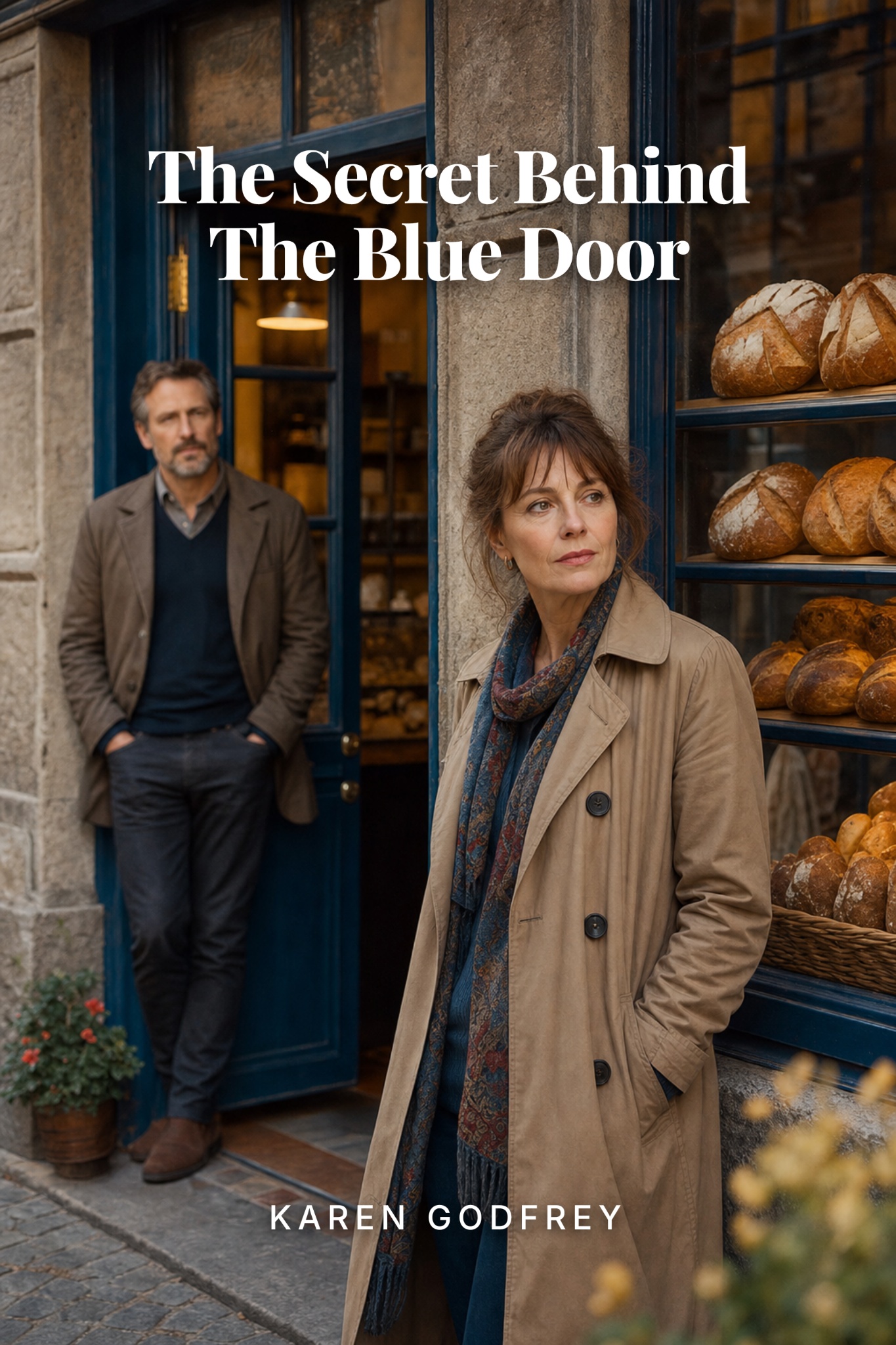The Secret Behind the Blue Door – ebook cover